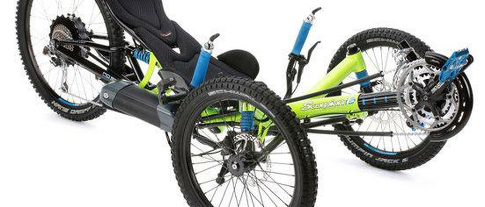 Scorpion fs Enduro: Das neue E-Trike von HP Velotechnik.