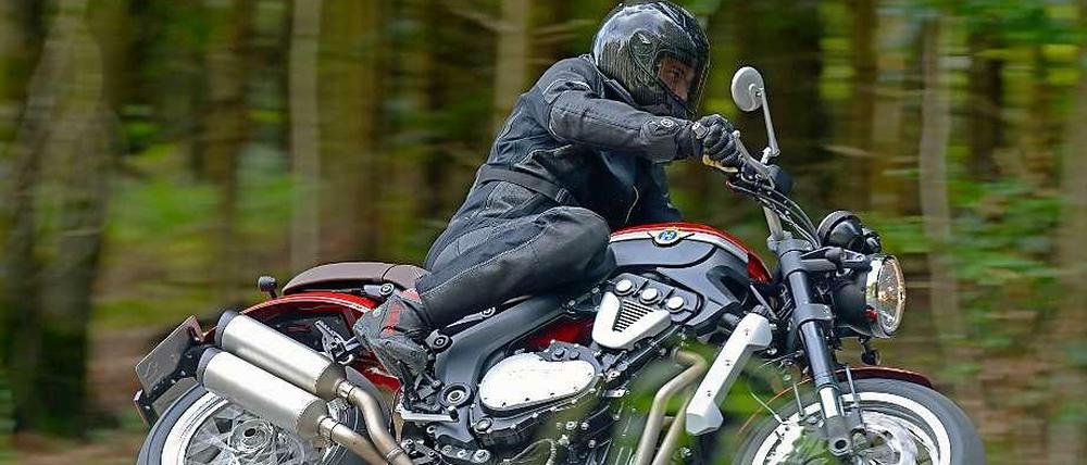 Macht jetzt auf Retro: Die Horex VR6 Classic ist nach der Roadster der zweite Ableger des Sechsenders.