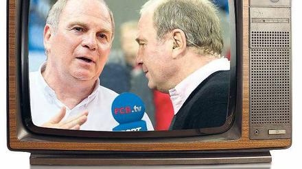 Von Hoeneß zu Hoeneß. Die Klubs versuchen mittlerweile unliebsame Nachrichten über die vereinseigenen Medien zu kontrollieren.