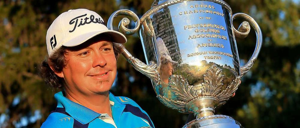 Bestens geschlagen. Jason Dufner.