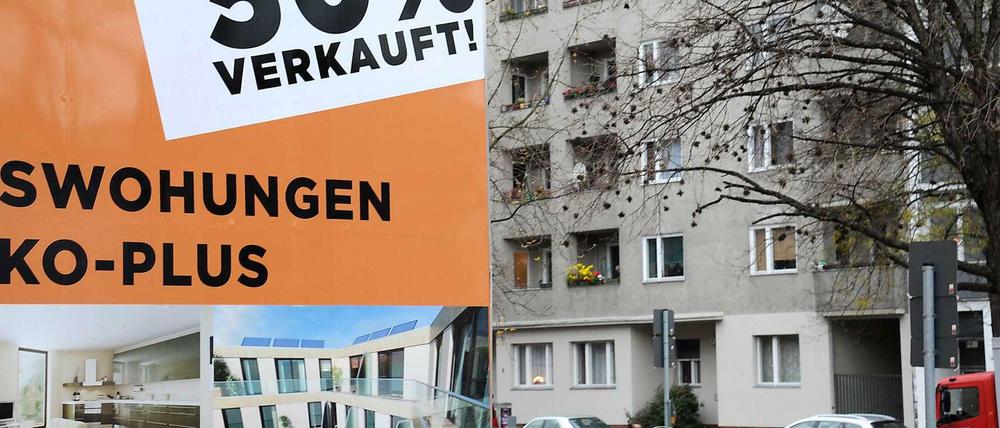 Eigentum bleibt begehrt. 2012 wurden in Berlin 12,75 Milliarden Euro durch Immobilienverkäufe umgesetzt.