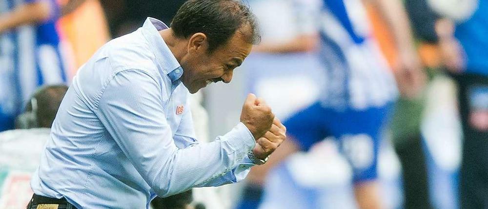 6:1! Da dreht sogar Jos Luhukay völlig frei.