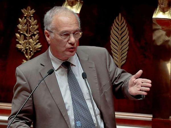 Redner im Parlament