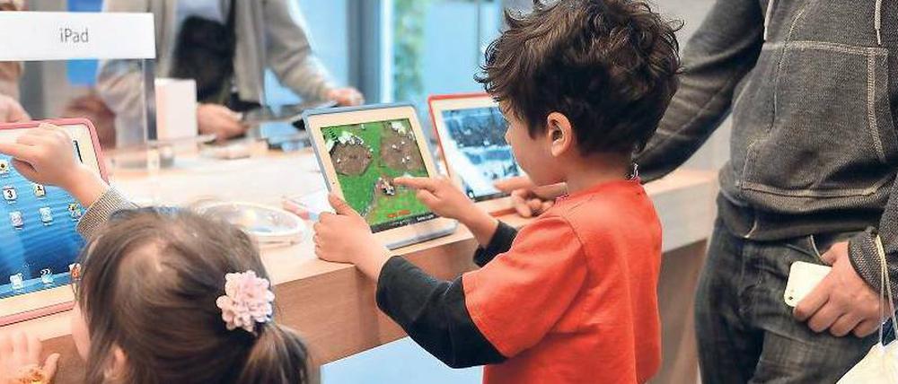Spiele-Apps  können auch für Schüler hilfreich sein.