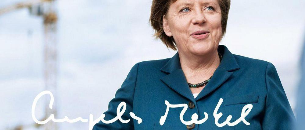 Ausschnitt der neuen Merkel-Homepage: Geschichte anhand von Bildern
