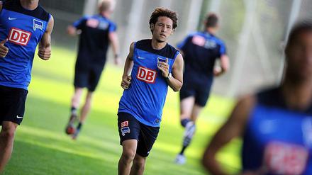 Neue Qualität für Hertha: Hajime Hosogai.