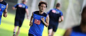 Neue Qualität für Hertha: Hajime Hosogai.