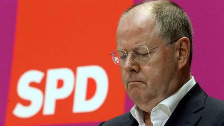 Peer Steinbrück, Kanzlerkandidat. 