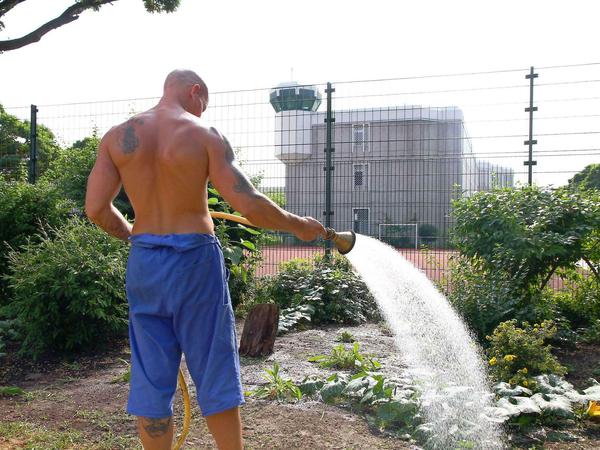 Die Anstalt in Berlin-Plötzensee. Anders als in anderen Gefängnissen werden rund 90 Prozent der Häftlinge beschäftigt.