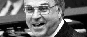 Helmut Kohl im Jahr 1982: Die Forderung „Türken raus“ gehörte damals nicht nur zu den politischen Plänen von CDU und CSU, sie stieß auch auf breite Zustimmung in der Bevölkerung.