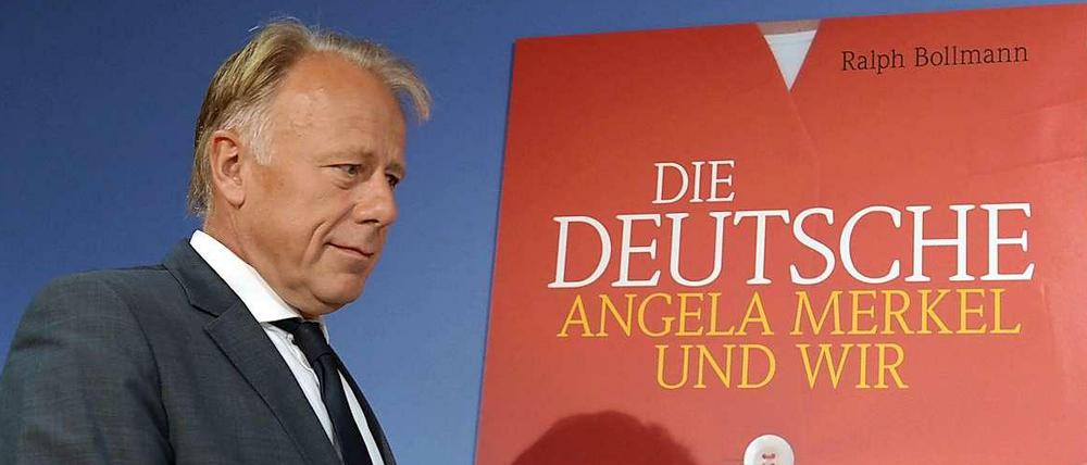 Heikler Auftritt. Jürgen Trittin bei der Vorstellung des neuen Merkel-Buchs