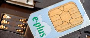 Kartenwechsel. E-Plus und O2 kommen künftig aus einem Unternehmen.