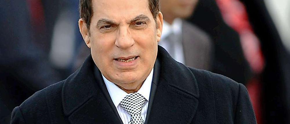 Der tunesische Ex-Präsident Ben Ali.