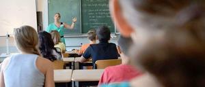 Schüler im Unterricht.