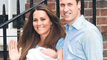 Kate, William, George.
