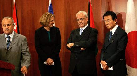 Zipi Livni und Saeb Erekat könnten Geschichte schreiben. 