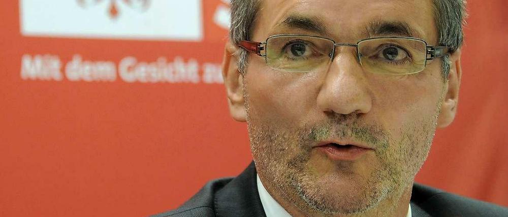 Matthias Platzeck hat seinen Rücktritt angekündigt.