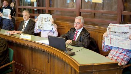 Angeklagte im Fall Jonny K.
