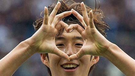 Neue Heimat. Bereits als 16-Jähriger kam Heung-Min Son nach Deutschland und schloss sich dem HSV-Nachwuchs an.
