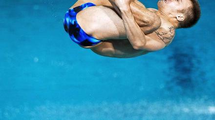 Sascha Klein will bei den Schwimmweltmeisterschaften in Barcelona hoch hinaus. 