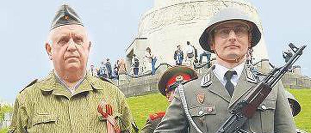 Fast wie früher. So feierten alte Kameraden den Tag des Kriegsendes.