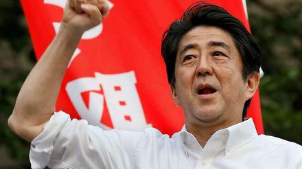 Japans Premier Shinzo Abe