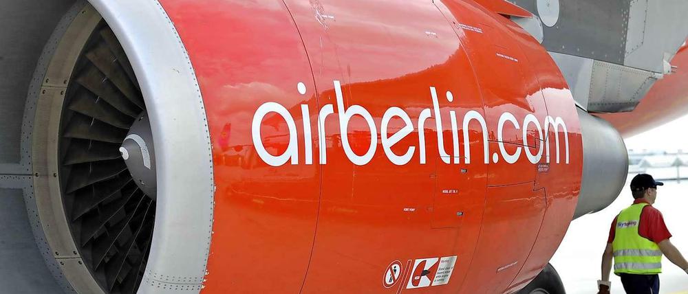 Sparprogramm Turbine: Air Berlin gliedert seinen Kundenservice aus.