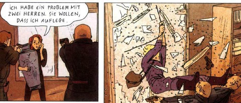 Ritt ins Verderben: Eine Szene aus dem besprochenen Buch.