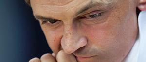 Barcelonas Trainer Tito Vilanova ist menschlich enttäuscht von Pep Guardiola.