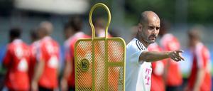 Viel Auswahl. Pep Guardiola hat ein Überangebot an Mittelfeldspielern.