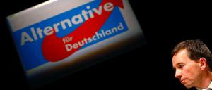 Es sieht düster aus: Als Protestpartei schadet Merkels unverbindliche Art der "Alternative für Deutschland". 