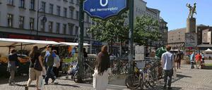 Die U-Bahn am Hermannplatz in Neukölln - bisher nicht sehr einladend.