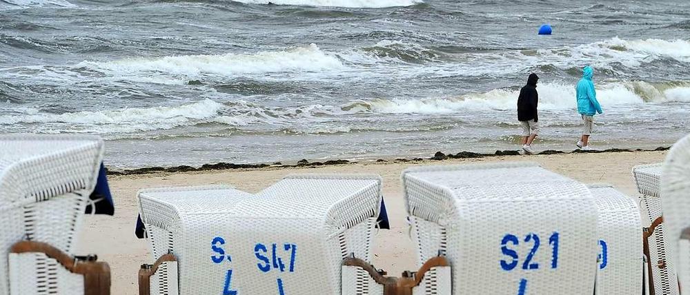 An der Ostsee gab es innerhalb der letzten Woche drei Tote bei Badeunfällen.