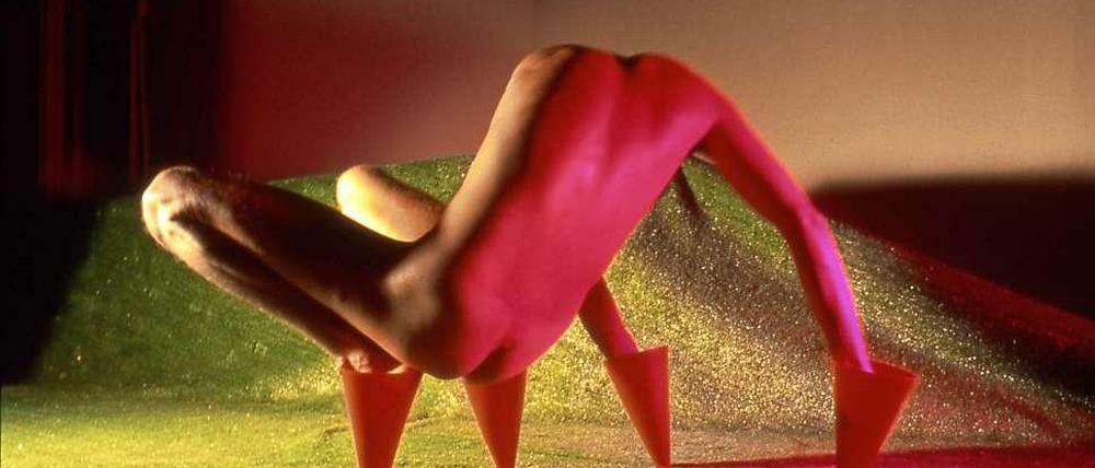 Eine Arbeit von Jimmy DeSana, Titel „Markers Corner“, 1982.