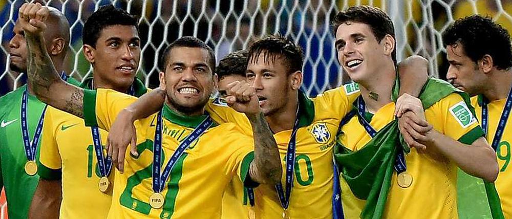 Bestens gewappnet für die WM im nächsten Jahr. Brasilien beendet die Generalprobe Confed-Cup mit einem klaren Signal an die Konkurrenz