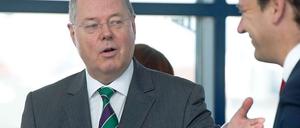 Peer Steinbrück beim Reden.