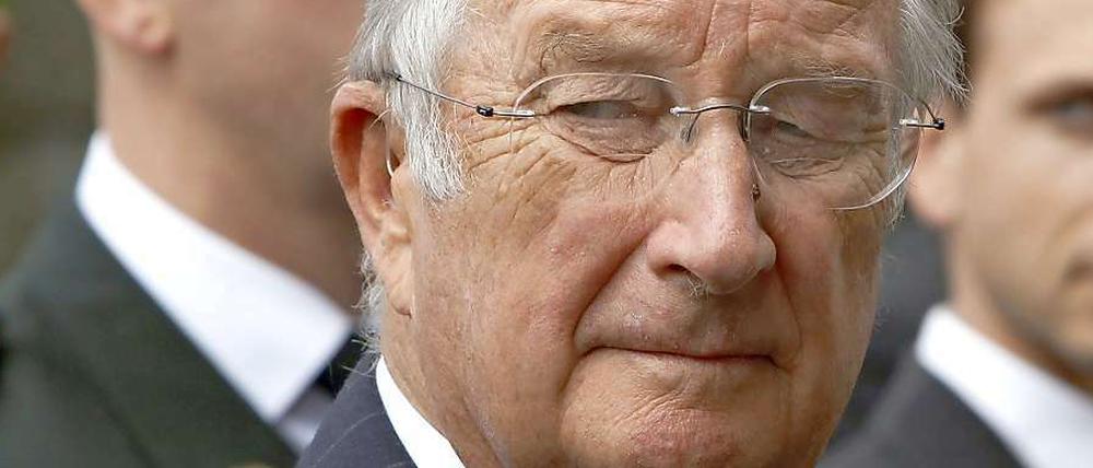 Belgiens König Albert II. (Foto vom 29.08.2010) will abdanken. Für Mittwochabend hat er überraschend eine große Radio- und Fernsehansprache angekündigt.