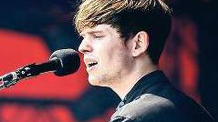Stark. James Blake in Roskilde. 