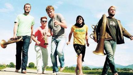 Die Lederhosenjungs von La Brass Banda