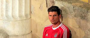 Spielertyp und Architektur von gestern: Mario Gomez in Italien