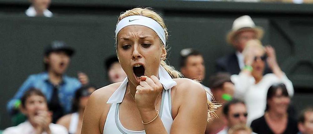 Jan Lisicki jubelt.
