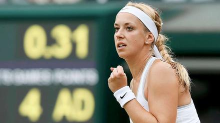 Sabine Lisicki jubelt.