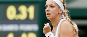 Sabine Lisicki jubelt.