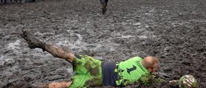 Wetterkapriolen. Die inoffizielle Deutsche Meisterschaft für Kreisligisten leidet unter den vielen Absagen.