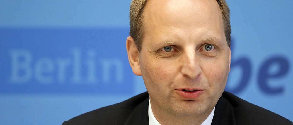 Vorsichtig optimistisch: Berlins Justizsenator Thomas Heilmann. Die Klagen gegen Hartz4 gingen in Berlin leicht zurück. 