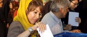 Iran wählte am Freitag einen - eventuell neuen - Präsidenten. Wer gewonnen hat, wird wohl erst am Samstagvormittag feststehen.