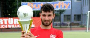 Die Spieler von Hürtürkel suchten in jedem Angriff Safa Sentürk.