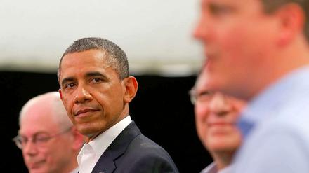 US-Präsident Barack Obama beim G-8-Gipfel