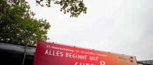 In Düsseldorf treffen sich derzeit die Arbeitnehmervertreter der Lehrer.