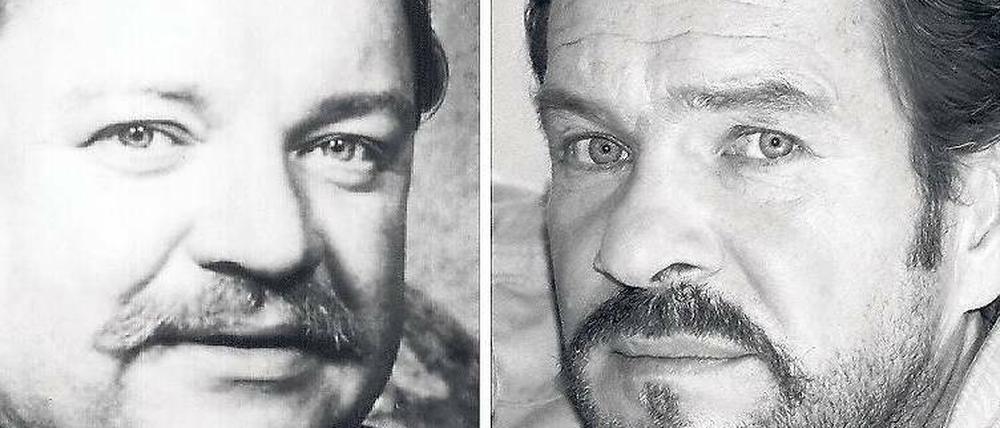 Vater und Sohn. Heinrich George (links) und Götz George. Foto: dpa
